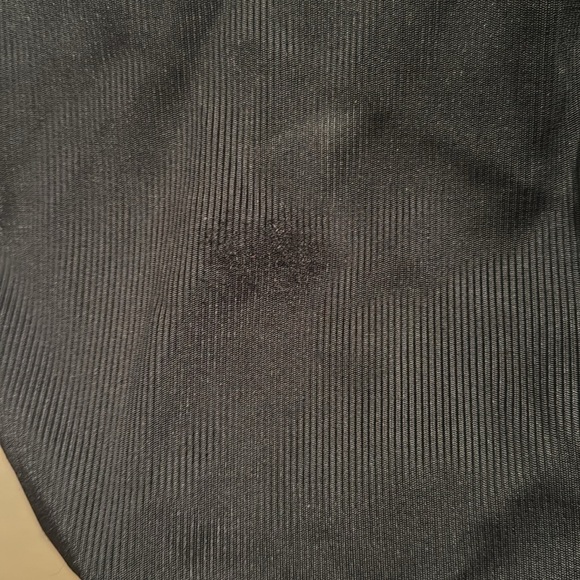 Anine Bing Janelle Black Scoop Neck Women's Bodysuit Large - Picture 6 of 7